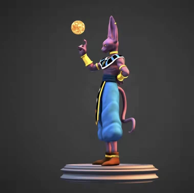 图片[2]-【龙珠】破坏神比鲁斯-3D合纵社-3D打印模型STL格式3mf格式免费下载！