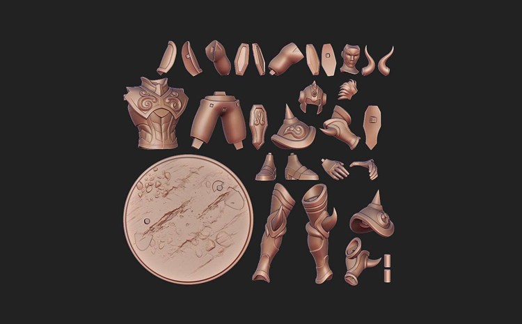 图片[3]-【圣斗士】金牛座-阿鲁迪巴-3D合纵社-3D打印模型STL格式3mf格式免费下载！