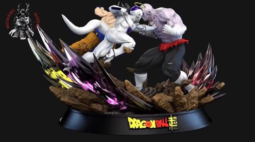 【龙珠】悟空和弗利萨对战吉连-3D合纵社-3D打印模型STL格式3mf格式免费下载！