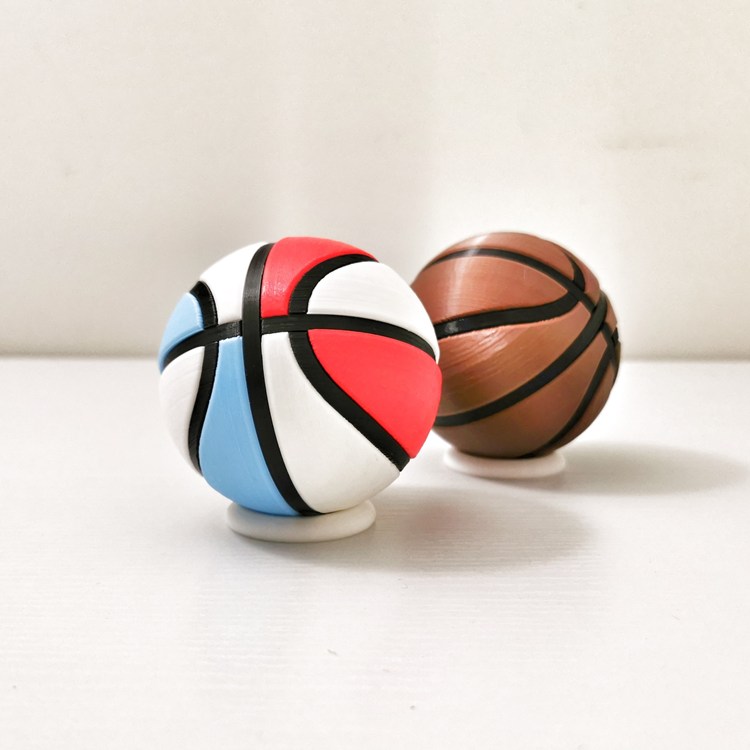 篮球-3D合纵社-3D打印模型STL格式3mf格式免费下载！