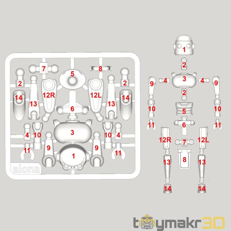 图片[5]-【变形金刚】Housekeeper-3D合纵社-3D打印模型STL格式3mf格式免费下载！