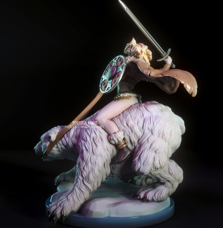 图片[3]-女野蛮人-3D合纵社-3D打印模型STL格式3mf格式免费下载！