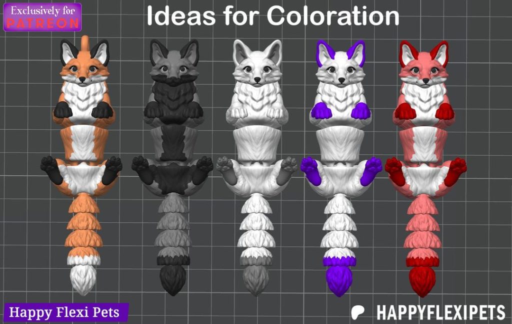 图片[4]-狐狸钥匙扣