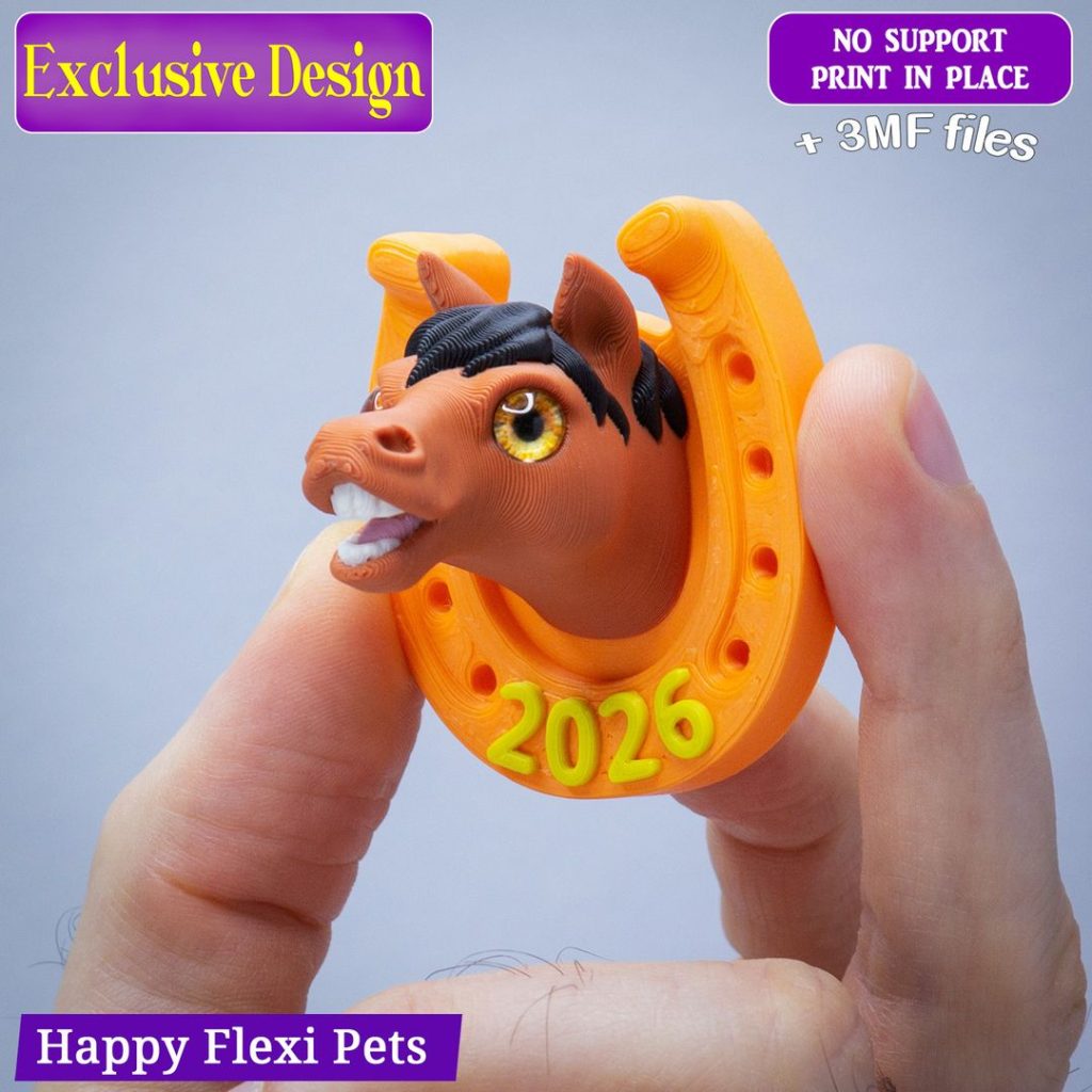 图片[2]-马头冰箱贴