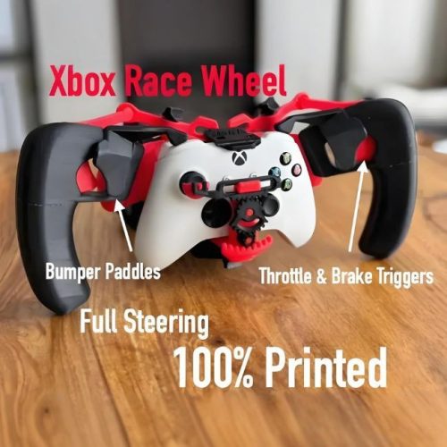 xbox赛车方向盘-3D合纵社-3D打印模型STL格式3mf格式免费下载！