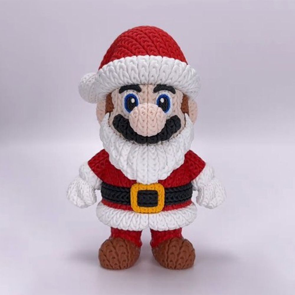 图片[2]-针织圣诞老人