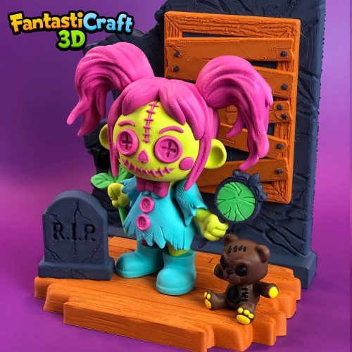 诡异娃娃-3D合纵社-3D打印模型STL格式3mf格式免费下载！