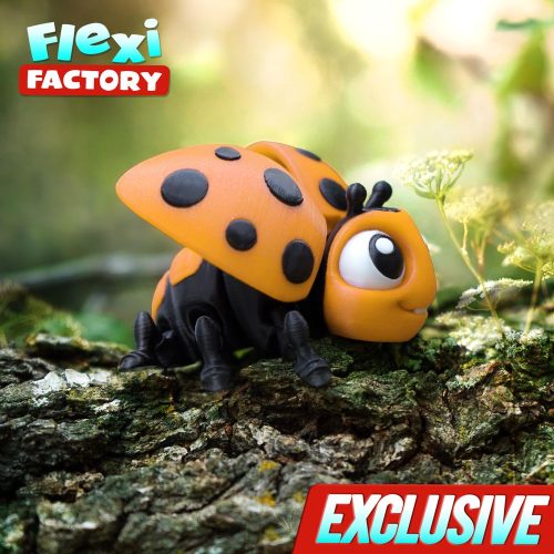 Flexi Factory 七星瓢虫-3D合纵社-3D打印模型STL格式3mf格式免费下载！