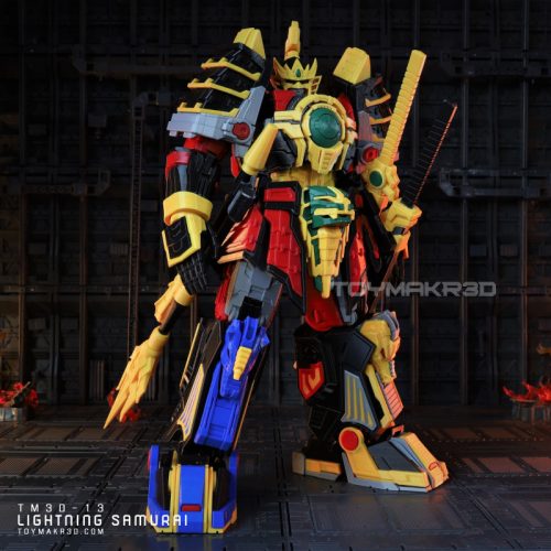 Toymakr3d-闪电武士-3D合纵社-3D打印模型STL格式3mf格式免费下载！