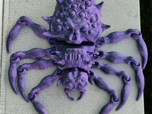 恶梦蜘蛛-3D合纵社-3D打印模型STL格式3mf格式免费下载！