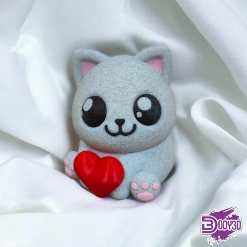 疯狂的熊猫与猫-3D合纵社-3D打印模型STL格式3mf格式免费下载！