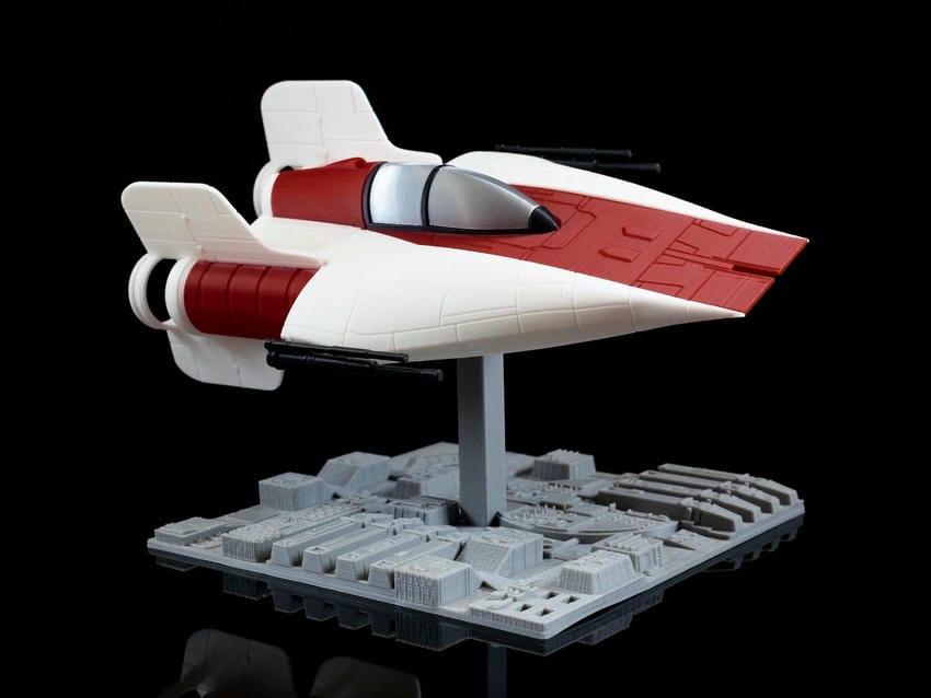 A翼战机-3D合纵社-3D打印模型STL格式3mf格式免费下载！