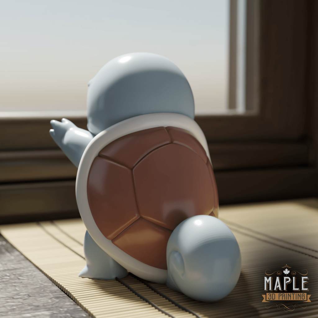 图片[4]-窗边的杰尼龟  宝可梦-3D合纵社-3D打印模型STL格式3mf格式免费下载！