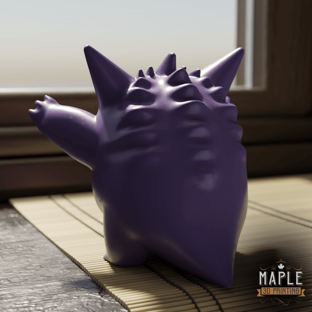 图片[2]-窗边耿鬼 宝可梦-3D合纵社-3D打印模型STL格式3mf格式免费下载！