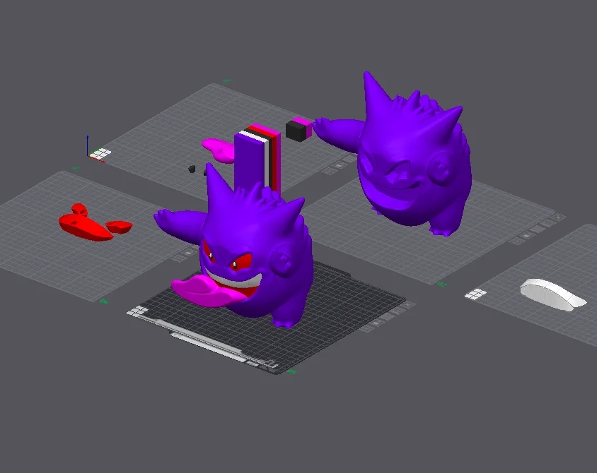 图片[4]-窗边耿鬼 宝可梦-3D合纵社-3D打印模型STL格式3mf格式免费下载！