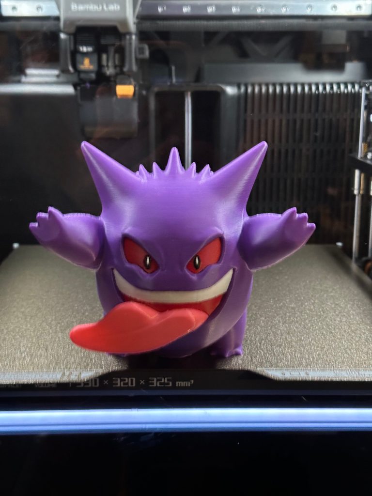 图片[3]-窗边耿鬼 宝可梦-3D合纵社-3D打印模型STL格式3mf格式免费下载！