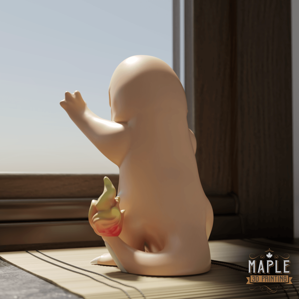 图片[2]-窗边的小火龙 宝可梦-3D合纵社-3D打印模型STL格式3mf格式免费下载！