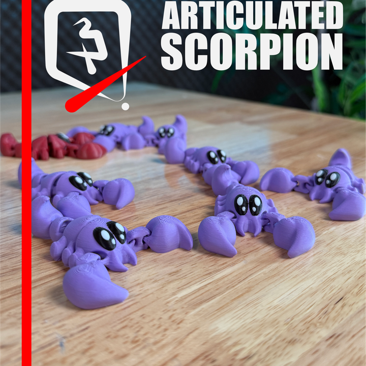 Plastic-3D NO.085 蝎子 解压玩具