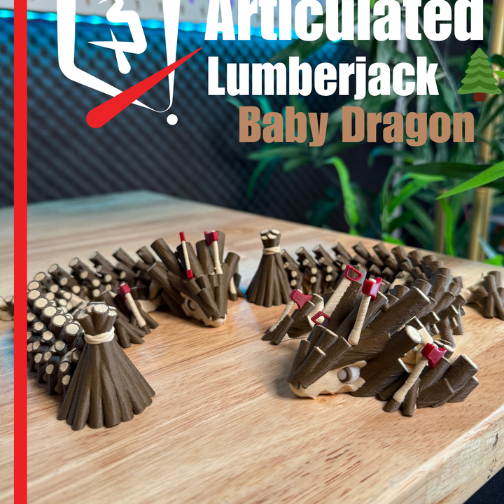 Plastic-3D NO.089 伐木工宝宝龙