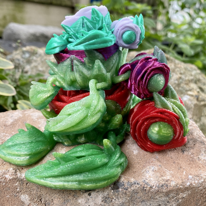 图片[2]-Cinderwing3D  玫瑰龟-3D合纵社-3D打印模型STL格式3mf格式免费下载！