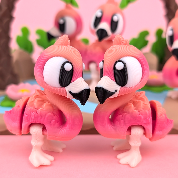 图片[2]-3DGOB NO:087  火烈鸟-3D合纵社-3D打印模型STL格式3mf格式免费下载！