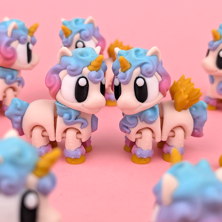 图片[3]-3DGOB NO:090   独角兽-3D合纵社-3D打印模型STL格式3mf格式免费下载！