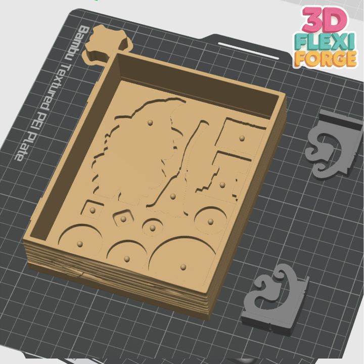 图片[4]-3D FORGE NO.024 万圣节女巫和魔法书盒-3D合纵社-3D打印模型STL格式3mf格式免费下载！