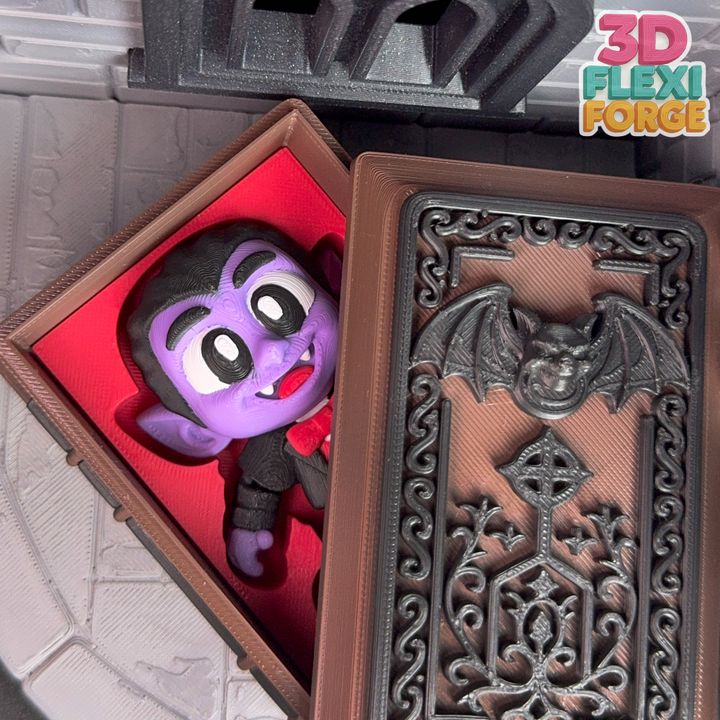 图片[4]-3D FORGE NO.020  万圣节德古拉和城堡-3D合纵社-3D打印模型STL格式3mf格式免费下载！