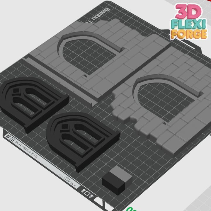 图片[5]-3D FORGE NO.020  万圣节德古拉和城堡-3D合纵社-3D打印模型STL格式3mf格式免费下载！