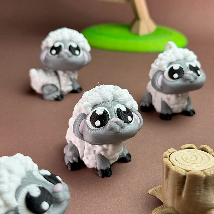 图片[2]-3D FORGE NO.001 关节可动绵羊-3D合纵社-3D打印模型STL格式3mf格式免费下载！