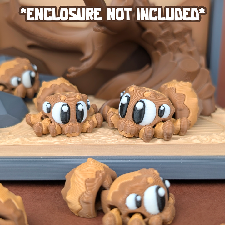 3DGOB NO:071 蜘蛛-3D合纵社-3D打印模型STL格式3mf格式免费下载！