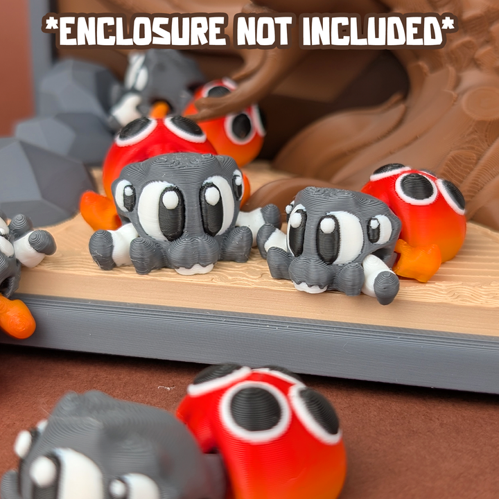 图片[2]-3DGOB NO:071 蜘蛛-3D合纵社-3D打印模型STL格式3mf格式免费下载！