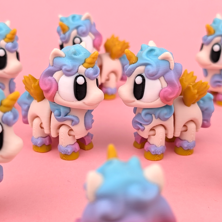 图片[4]-3DGOB NO:090   独角兽-3D合纵社-3D打印模型STL格式3mf格式免费下载！