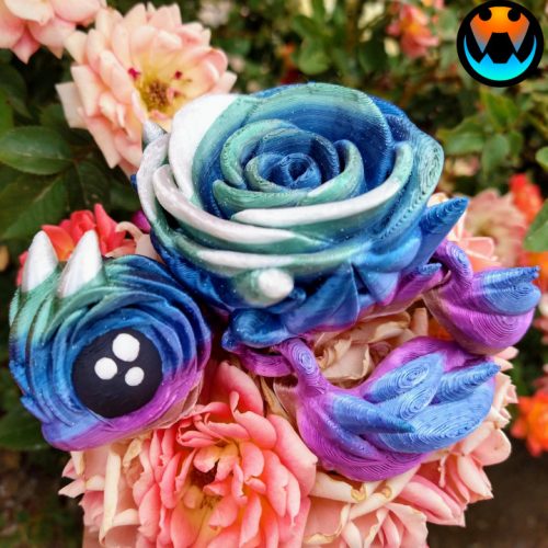 Cinderwing3D  玫瑰龟-3D合纵社-3D打印模型STL格式3mf格式免费下载！