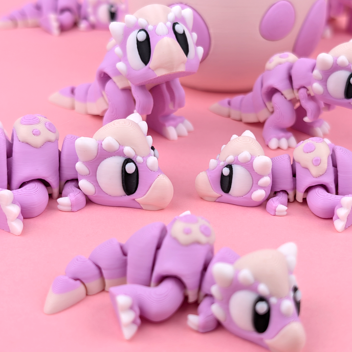 图片[4]-3DGOB NO:064 肿头龙 + 恐龙蛋-3D合纵社-3D打印模型STL格式3mf格式免费下载！