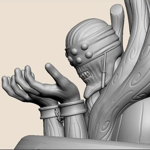 图片[2]-鸣人 盖多·玛索 封印雕像-3D合纵社-3D打印模型STL格式3mf格式免费下载！