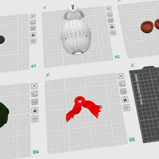 图片[2]-CreavionKnit 史努比飞行员针织钩编-3D合纵社-3D打印模型STL格式3mf格式免费下载！