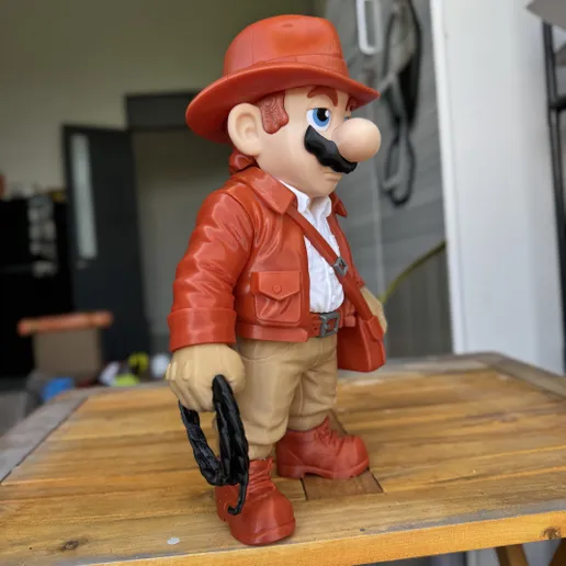 图片[2]-DecorMasterNO:088 印第安纳·马力欧-3D合纵社-3D打印模型STL格式3mf格式免费下载！