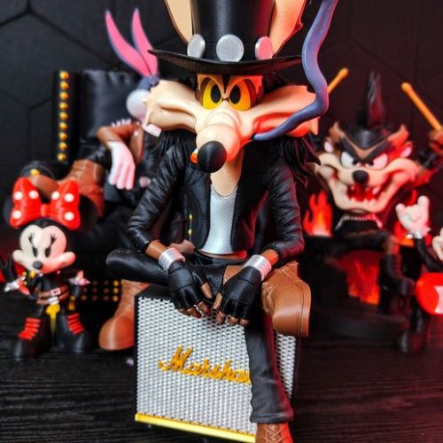 Vittoriaprint NO:049 威利狼摇滚明星-3D合纵社-3D打印模型STL格式3mf格式免费下载！