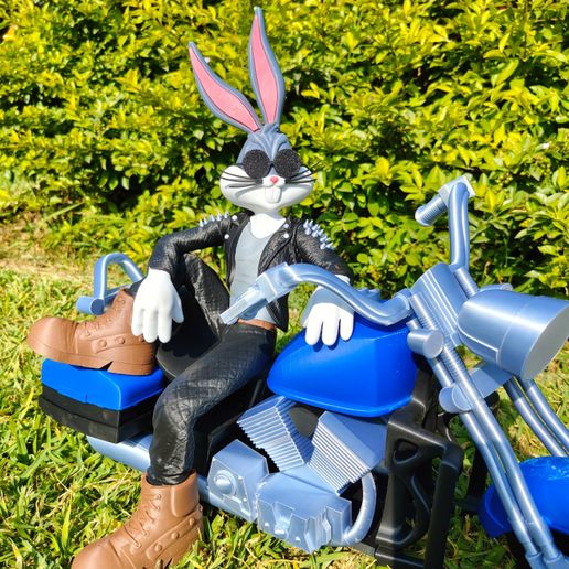 图片[4]-Vittoriaprint NO:028兔八哥摇滚明星-3D合纵社-3D打印模型STL格式3mf格式免费下载！