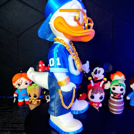 图片[2]-Vittoriaprint 唐老鸭都市风情-3D合纵社-3D打印模型STL格式3mf格式免费下载！