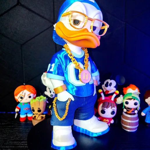 图片[3]-Vittoriaprint 唐老鸭都市风情-3D合纵社-3D打印模型STL格式3mf格式免费下载！