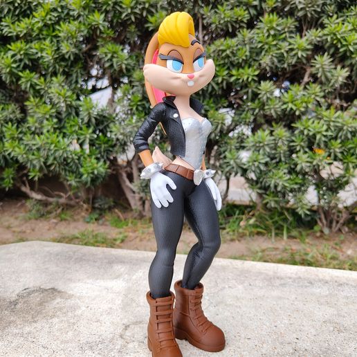 图片[3]-Vittoriaprint NO:031 萝拉兔 金属风-3D合纵社-3D打印模型STL格式3mf格式免费下载！