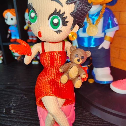 图片[2]-Vittoriaprint NO:055 贝蒂娃娃针织版-3D合纵社-3D打印模型STL格式3mf格式免费下载！