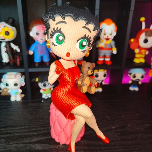 图片[3]-Vittoriaprint NO:055 贝蒂娃娃针织版-3D合纵社-3D打印模型STL格式3mf格式免费下载！