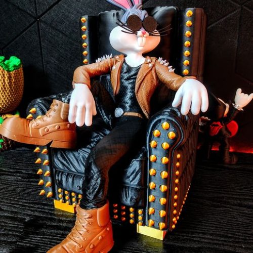 Vittoriaprint NO:029 兔八哥维多利亚印花风-3D合纵社-3D打印模型STL格式3mf格式免费下载！