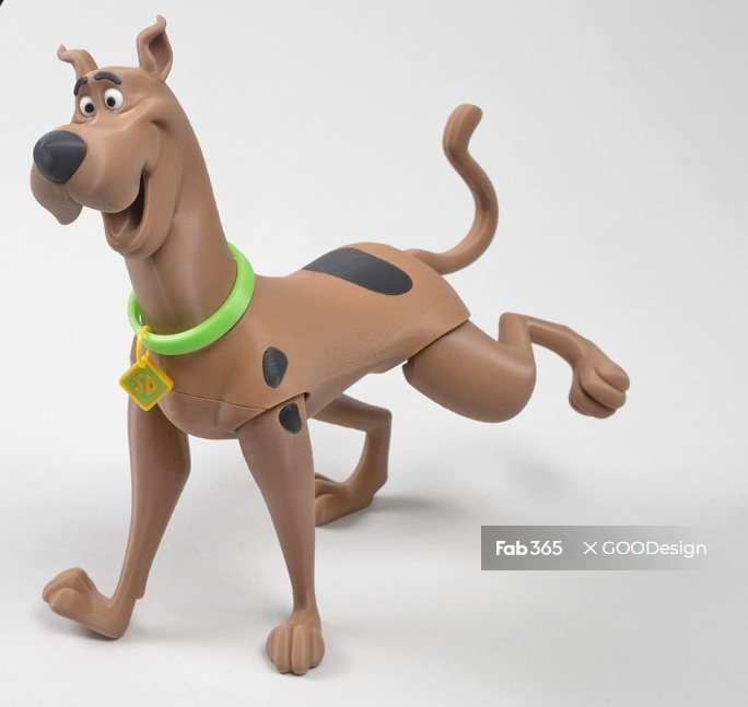 Scooby Doo史酷比-3D合纵社-3D打印模型STL格式3mf格式免费下载！