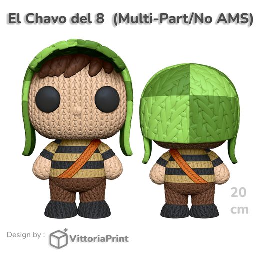 Vittoriaprint NO:027 CHAVO TEJIDO 骑士-3D合纵社-3D打印模型STL格式3mf格式免费下载！