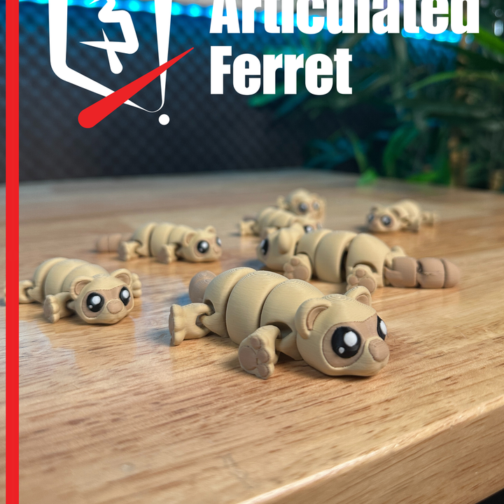 Plastic-3D NO.078 雪貂