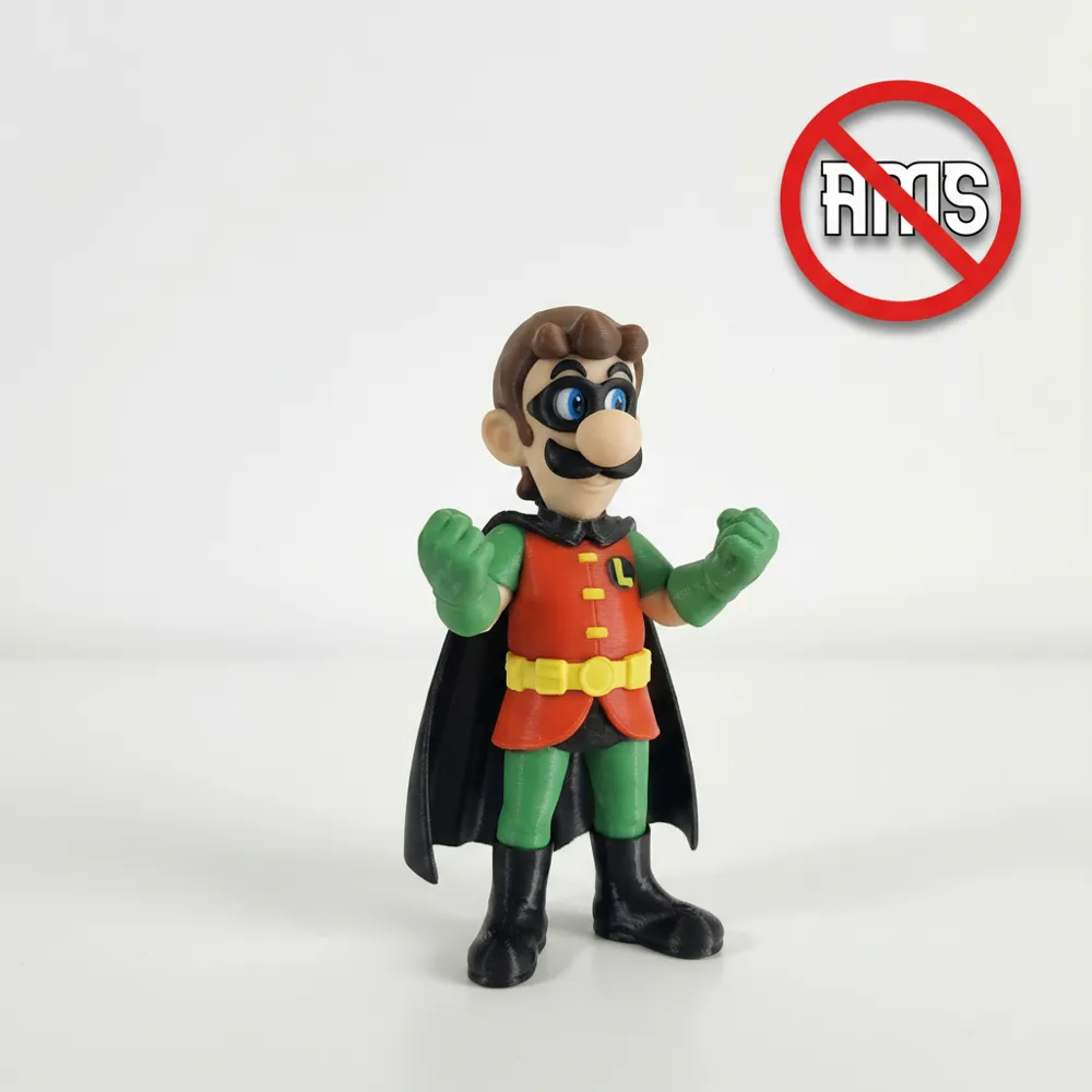 罗宾 路易吉-3D合纵社-3D打印模型STL格式3mf格式免费下载！